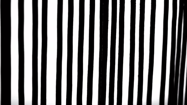 Black and white vertical stripes