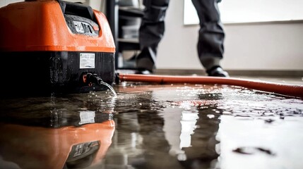 Professional water damage restoration services for leaking homes.