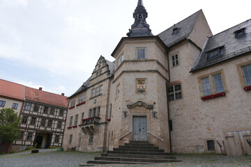 Das Rathaus in Blankenburg im Harz