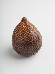 Snake fruit isolated on white background