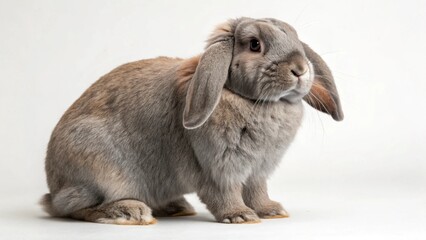 French Lop on studio background