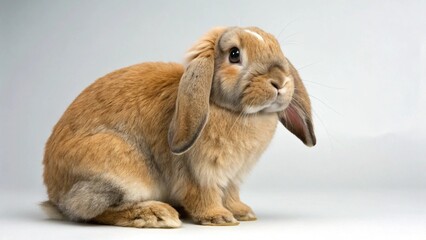 French Lop on studio background