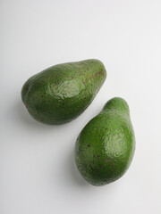 Avocado isolated on white background