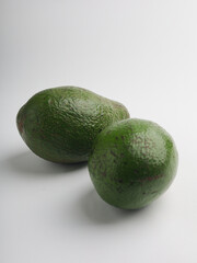 Avocado isolated on white background