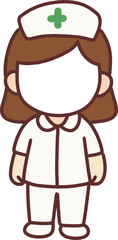 Female Nurse Character