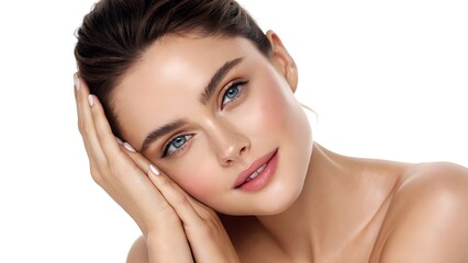 Unveiling the Beauty Radiant Skin Model, Portrait Photography