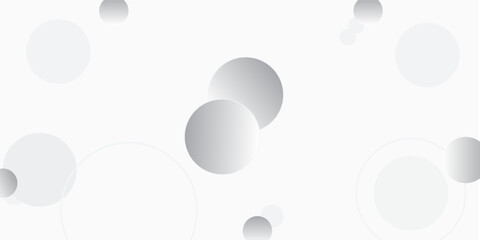 White background abstract art vector illustration with shapes. White vector presentation background for poster, banner, wallpaper, mockup, flyer, and report