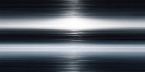 Brushed metal texture background reflecting light creating gradient effect