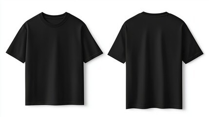 Clean White Background for T-shirt Presentation