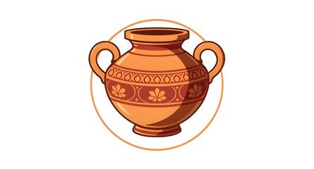 Pottery set vector, Ceramic pots illustration, Clay pottery icons, Handmade pottery clipart, Traditional pottery vector, Set of clay jars, Decorative pottery art, Pottery collection vector, Rustic pot