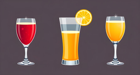 Glasses of drink, Drink glass vector, Beverage glass illustration, Cocktail glass icon, Juice glass drawing, Wine glass vector, Soda glass illustration, Water glass icon, Beer glass drawing, Champagne