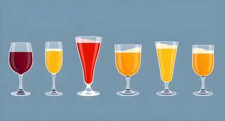 Glasses of drink, Drink glass vector, Beverage glass illustration, Cocktail glass icon, Juice glass drawing, Wine glass vector, Soda glass illustration, Water glass icon, Beer glass drawing, Champagne
