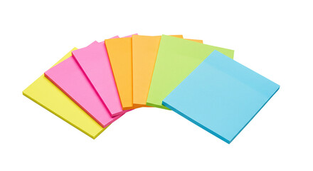 sticky notes isolated on white background png