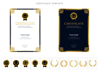 賞状２８６　certificate　award　表彰状　celebration