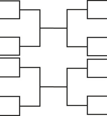Blank Knockout Tournament Bracket 