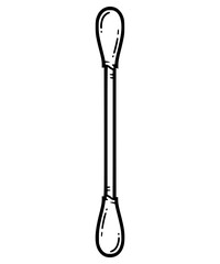 Q-Tips Line Art