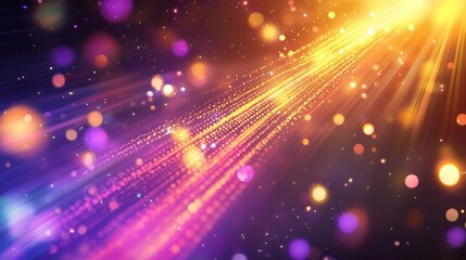 Obraz premium Captivating laser light show showcasing vibrant beams and intricate patterns.