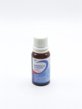 Mucosolvan ambroxol hydrochloride bottle in Manila, Philippines