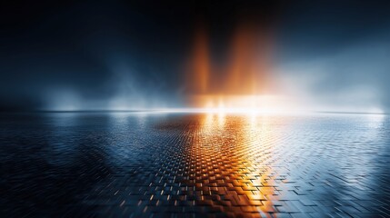 Metallic textures and smooth surfaces embody the essence of smart industry innovation.