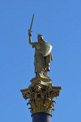 Siegessäule auf dem Alten Garten in Schwerin