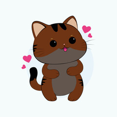 cute little cat with good quality and design