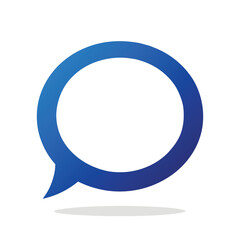 Fototapeta premium Speech Bubble Icon, Text Chat Symbol, Chat Dialogue Icon
