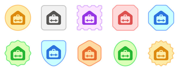 Editable remote work, briefcase, portfolio, experience vector icon. Job, profession, freelance. Part of a big icon set family. Perfect for web and app interfaces, presentations, infographics, etc