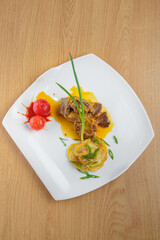 Fresh and delicious hot with dressing