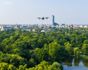 NEw my Drone in air