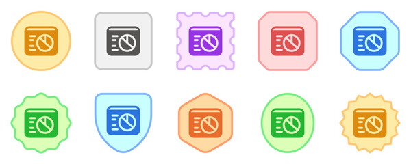 Editable SEO dashboard vector icon. SEO, marketing, business. Part of a big icon set family. Perfect for web and app interfaces, presentations, infographics, etc