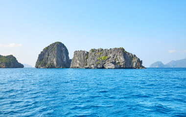 Uninhabited rocky islands of the Philippines.