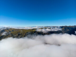 Sea of ​​clouds on the western Sichuan Plateau in China