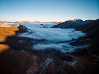 Sea of ​​clouds on the western Sichuan Plateau in China