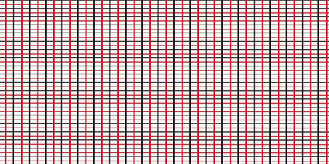 plaid tartan seamless repeat pattern. This is a black red white checkered plaid vector illustration. Design for decorative,wallpaper,shirts,clothing,tablecloths,wrapping,textile,fabric,texture