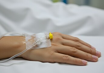 Hospital IV Hand