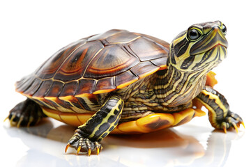 turtle on a white background