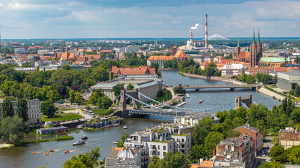 Wroclaw islands Panorama