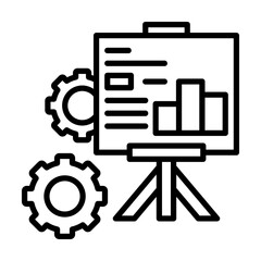 Training Programs Employee Learning and Development Single icon