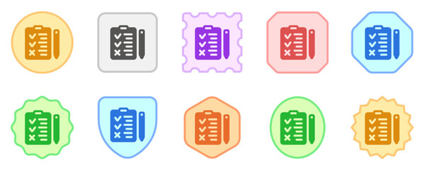 Editable task, checklist vector icon. Part of a big icon set family. Perfect for web and app interfaces, presentations, infographics, etc