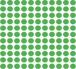 Gradient Polka Dot Pattern in Green - Playful Abstract Dotted Background