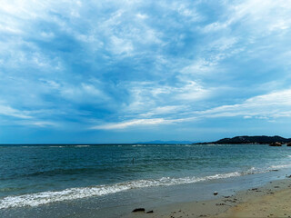 Scenic Coastal Sunset at Hin Ta and Hin Yai Rocks, Lamai Beach, Koh Samui, Thailand