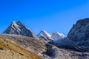 Obraz premium Chola Pass en Nepal - Himalaya