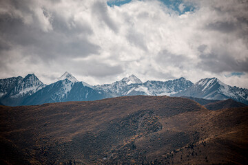 Snow mountains in Tibet, China