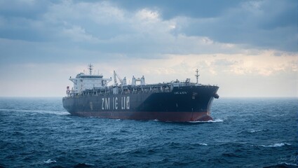 Lng tanker at sea