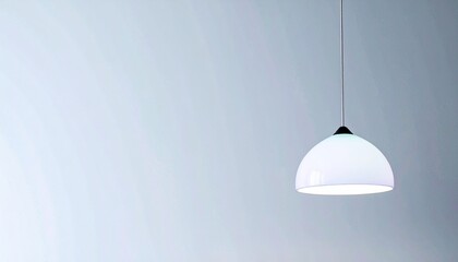 曲線的で美しい虹色のペンダントライト