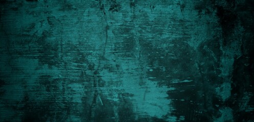 Fototapeta premium Rich dark green textured surface with grunge abstract details, evoking depth and rugged aesthetics. Perfect for backgrounds, artistic projects