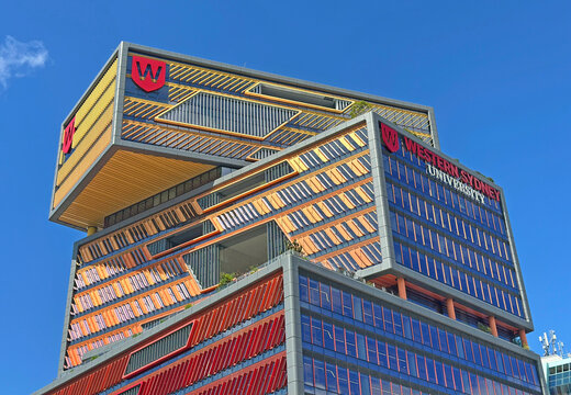 Sydney, NSW  Australia - May 25 2025: Western Sydney University,  Bankstown City Campus