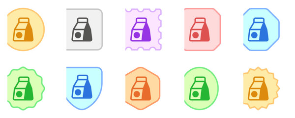 Editable lunch bag vector icon. Part of a big icon set family. Perfect for web and app interfaces, presentations, infographics, etc