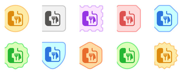 Editable phone order vector icon. Part of a big icon set family. Perfect for web and app interfaces, presentations, infographics, etc