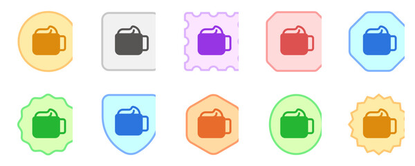 Editable cafe latte vector icon. Cafe, coffee shop, restaurant, drink, beverages. Part of a big icon set family. Perfect for web and app interfaces, presentations, infographics, etc